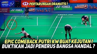 DETIK DETIK EPIC COMEBACK..!! Putri KW Buat Kejutan sajikan pertandingan berkelas di Arctic Open