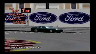 Gran Turismo 2 Race on Rome Circuit Full Course Track HD