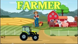 Old macdonald farm | nursery rhymes | kids poems station