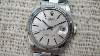 CRISP Rolex Oyster Perpetual Date ref 1500 - Sigma dial - all original from 1978