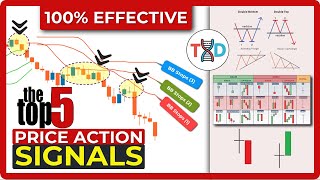 🔴 5 Best PRICE ACTION Signals & Indicator I found in Forex and Stock Market