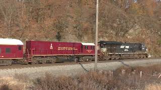 NS 38 "The Brick" passes Emsworth, PA