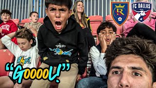 VLOG | CRAZY GAME! NEW “VAMOS” MERCH WITH THE BOYS AT REAL SALT LAKE VS FC DALLAS GAME 9/18/2024