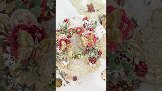 Christmas Mixed Media Layering Tutorial