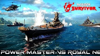 POWER MASTER VS ROYAL NEWBIE || PARALLEL TOUR || WARZONE 1.5 || M47W SURVIVORS