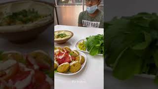 Tasty Falafel from sham / #food #malayalam #vlog #saudiarabia #saudifood #jeddah #