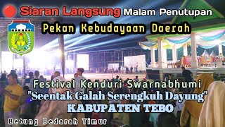 Live Penutupan Festival Kenduri Swarnabhumi 2024