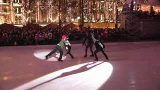 LePatinLibre - inauguration de la patinoire extérieure de Oslo