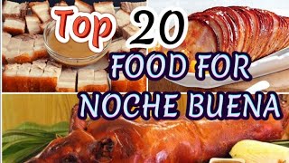 TOP 20 FILIPINO FAVOURITE FOOD RECIPES FOR NOCHE BUENA | FOOD FOR CHRISTMAS EVE | COKIECHANNEL