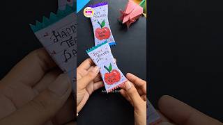 Cute Teacher's Day Gift 🎁 / Chocolate Gift #shorts #trending #youtubeshorts #shortsvideo #short