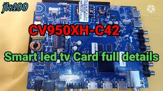 Android Smart led motherboard CV950XH-C42 voltages configuration ||