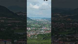 mountains in the jungles of Phuket in Patong - observation of the opposite shore