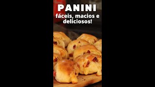 RECEITA DO PANINI NAPOLITANO - FÁCEIS E DELICIOSOS!  #shorts