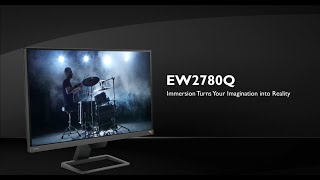 BenQ EW2780Q｜27" HDRi 影音娛樂護眼螢幕 EW2780Q