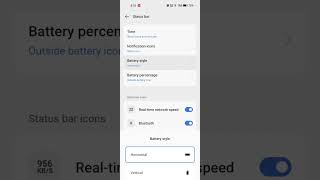 Realme Narzo 50 pro 5g Hw to Change battery style #shorts