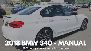 Picking up my 2018 BMW 340i xDrive manual with executive package and M sport!