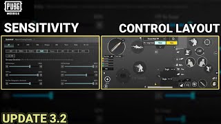 New Best Sensitivity Setting For Pubg Mobile | Perfect Sensitivity and Control Code Update 3.2