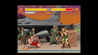 Street Fighter 2 Turbo Hyper Fighting (SNES)- Sagat (Normal) Playthrough 2/4