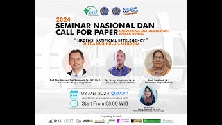 SEMINAR NASIONAL&CALL PAPER UNIVERSITAS MUHAMMADIYAH MUARA BUNGO "URGENSI AI" ERA KURIKULUM MERDEKA