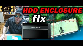 [21:9] External USB 3.0 hard drive repair - MEDIASONIC HD3-SU3 - broken connector