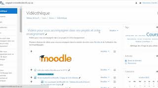 Comment me désincrire d'un cours Moodle ?