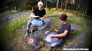 60 Second Handpan Challenge - Hang Massive