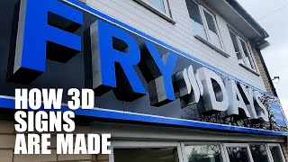 How to Make a Commercial Shop Sign - Step By Step | Innovate Project