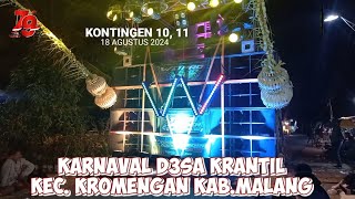 PART 4 KONTINGEN 10, 11 DiPERAYAAN HUT KEMERDEKAAN RI KE 79TH DESA KRANTIL KEC. KROMENGAN