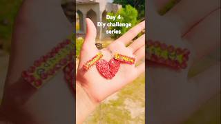 Day 4: Broken Heart Pendant DIY 💔✨ | Creative DIY Challenge #CRAFTOPIA #Shorts