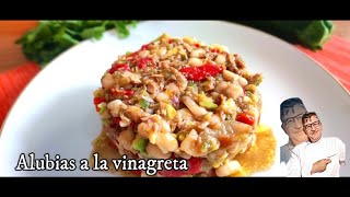 Alubias a la vinagreta// completo y fácil de hacer// Cocina con el corazón jjm