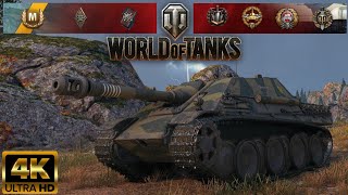 Jagdpanther - Karelia map - 7 Kills - 3,6K Damage World of Tanks