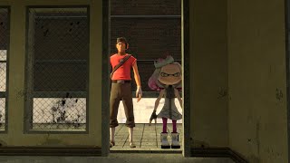 Scout and Pearl buy the gummibär album (SFM)