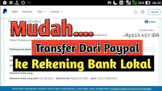 Cara Transfer Dana Dari Paypal ke Rekening Bank Indonesia