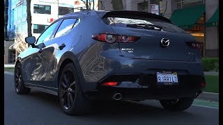 2019 Mazd 3 AWD Hatchback & Sedan Interior, Exterior and Drive