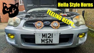 Hella Style Horns Install *Easy*