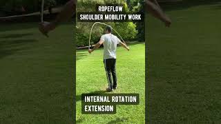 #ropeflow #ropeflowtutorial shoulder extension and rotation, elbow flexion, thoracic mobility.