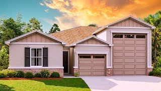 Tour a New Model Home with a RV GARAGE in Winter Haven, FL