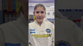 Gisela Larrosa busca ayuda económica para viajar al mundial de Taekwondo en Finlandia