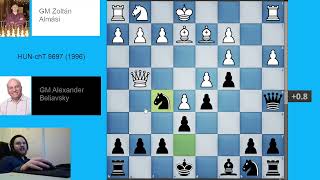 [CHESS] French Defence (Winawer Variation 8. Bd3) | Almási - Beliavsky 1996