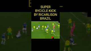 BRAZIL vs SOUTH KOREA. Bycicle kick By ricarlison Brazil player. World cup Qatar 2022