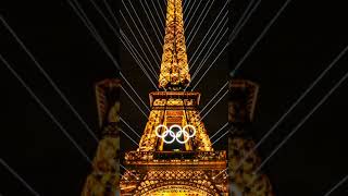 The EIFFEL TOWER at the Paris Olympics 2024 #shorts #Olympics #viral ##shortvideo