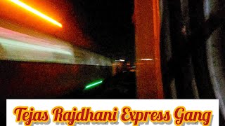 Famous New Tejas Rajdhani Express Gang In Mumbai-New Delhi Route #tejasrajdhani #indianrailways