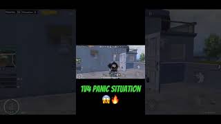 1v4 Panic 🥶Situation 😱🔥kindly Support me❤️🥹#shortvideo #pubgmobile #shorts