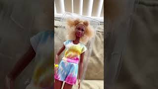 Barbie Fashionistas Alta loira Afro Negra #barbie #barbiedoll #barbieworld