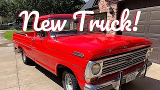 Introducing my latest project! 1967 Ford F-100 Custom Cab!