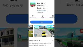 car saler dealership simulator game #shortsvideo #viral #subscribe #trending