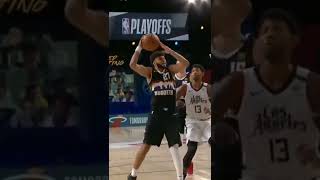 Kawhi Leonard Blocks Jamal Murray With 1 Finger | #nba #block #kawhileonard #nbaplayoffs #shorts