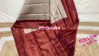 Kanji silk sarees / @Earthangelini #youtuber #kanjisilksarees