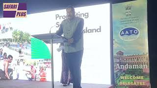 Mr. M Vinod, President AATO, at the closing ceremony of TOURISM ROAD SHOW IN ANDAMANS