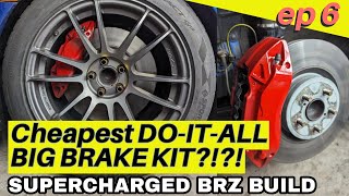 Installing Brembo Big Brake Kit on Supercharged BRZ | DIY Brake Upgrade